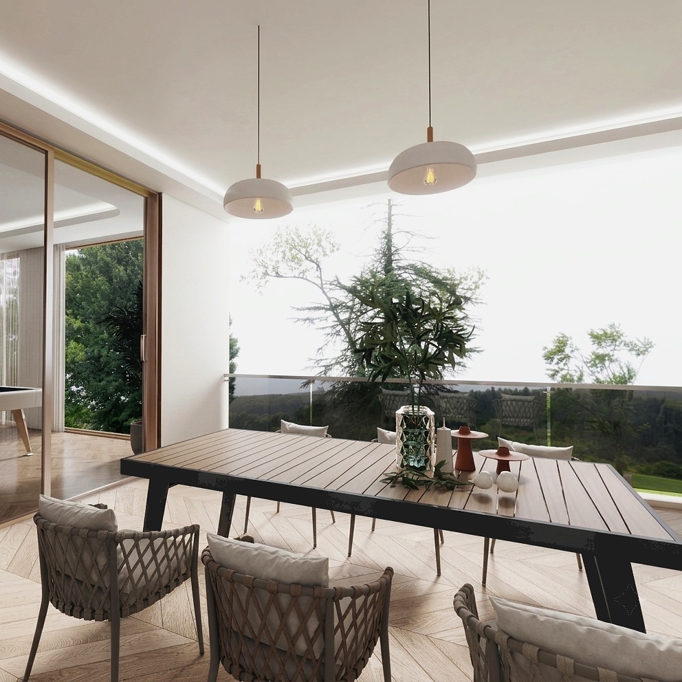 Belair Project alfresco outdoor living area, Adelaide Hills — StellarNova