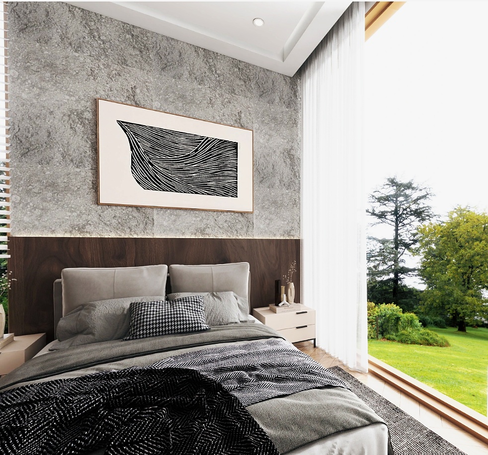Belair Project guest bedroom suite, Adelaide Hills — StellarNova