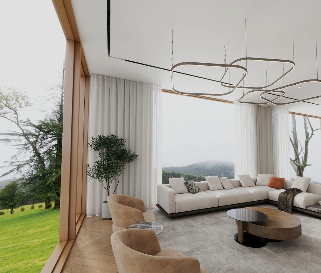 Belair Project living area, Adelaide Hills — StellarNova